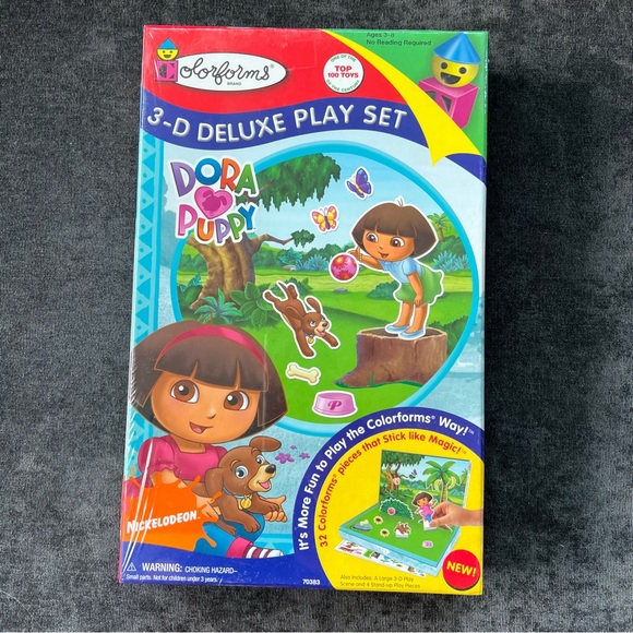 NIB Dora The Explorer 3D Deluxe Play Set - Picture 1 of 4